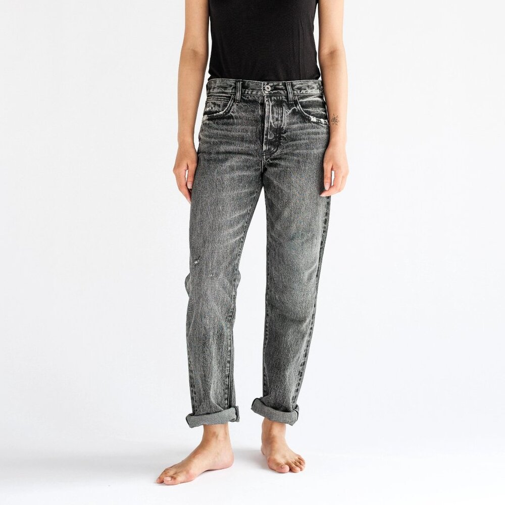 Boro Denim Osaka Straight Leg Jeans Deep In The Heart Wash Size 25 NEW NWT
